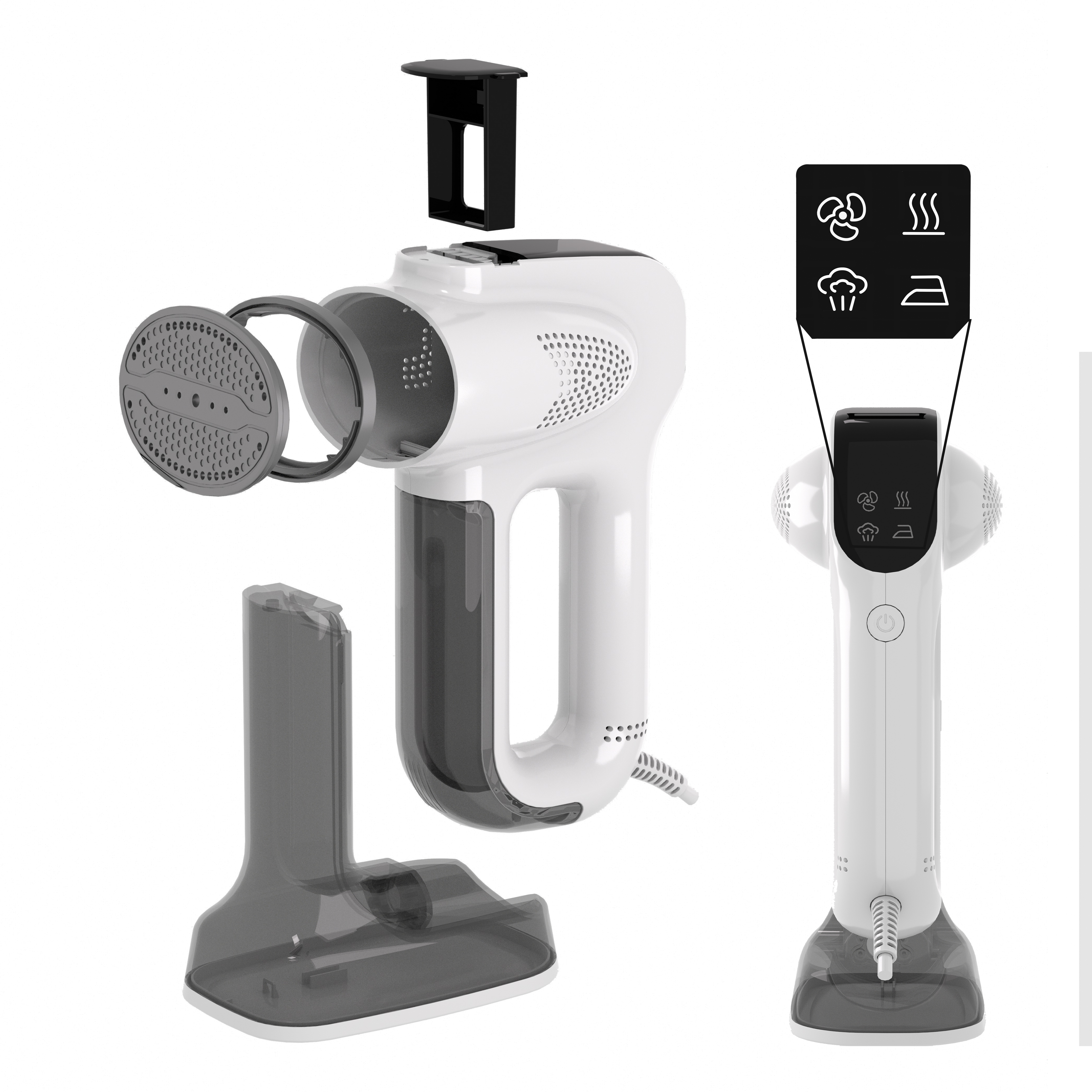 Frolary VS-401 Smart 3-in-1 Suction Garment Steamer & Iron