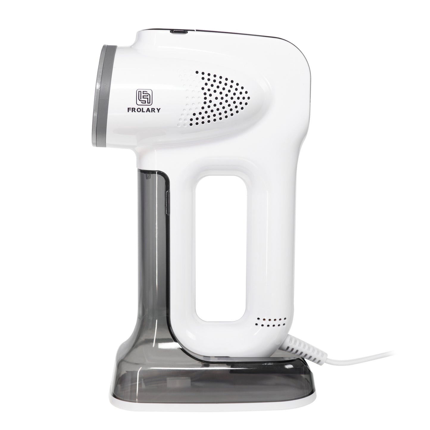 Frolary VS-401 handheld garment steamer in white